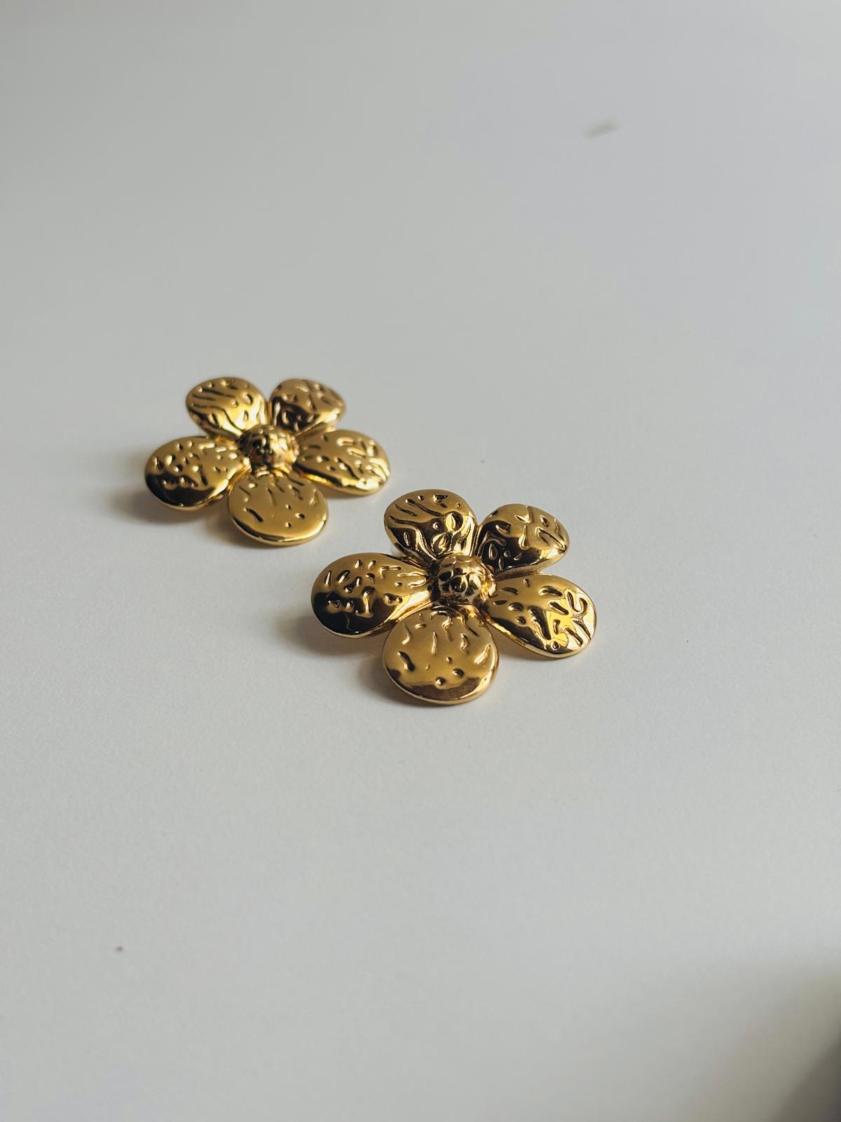 PENDIENTES FLOR 