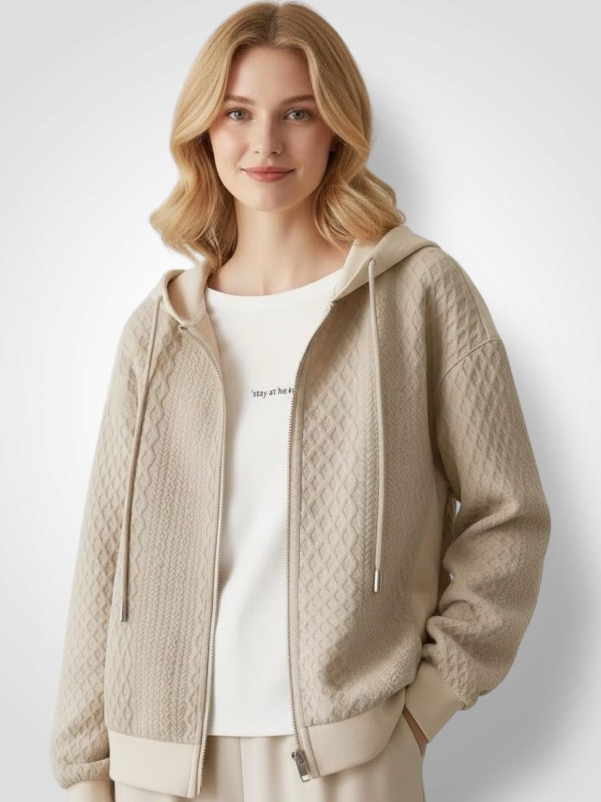 SUDADERA CREMALLERA DETALLES