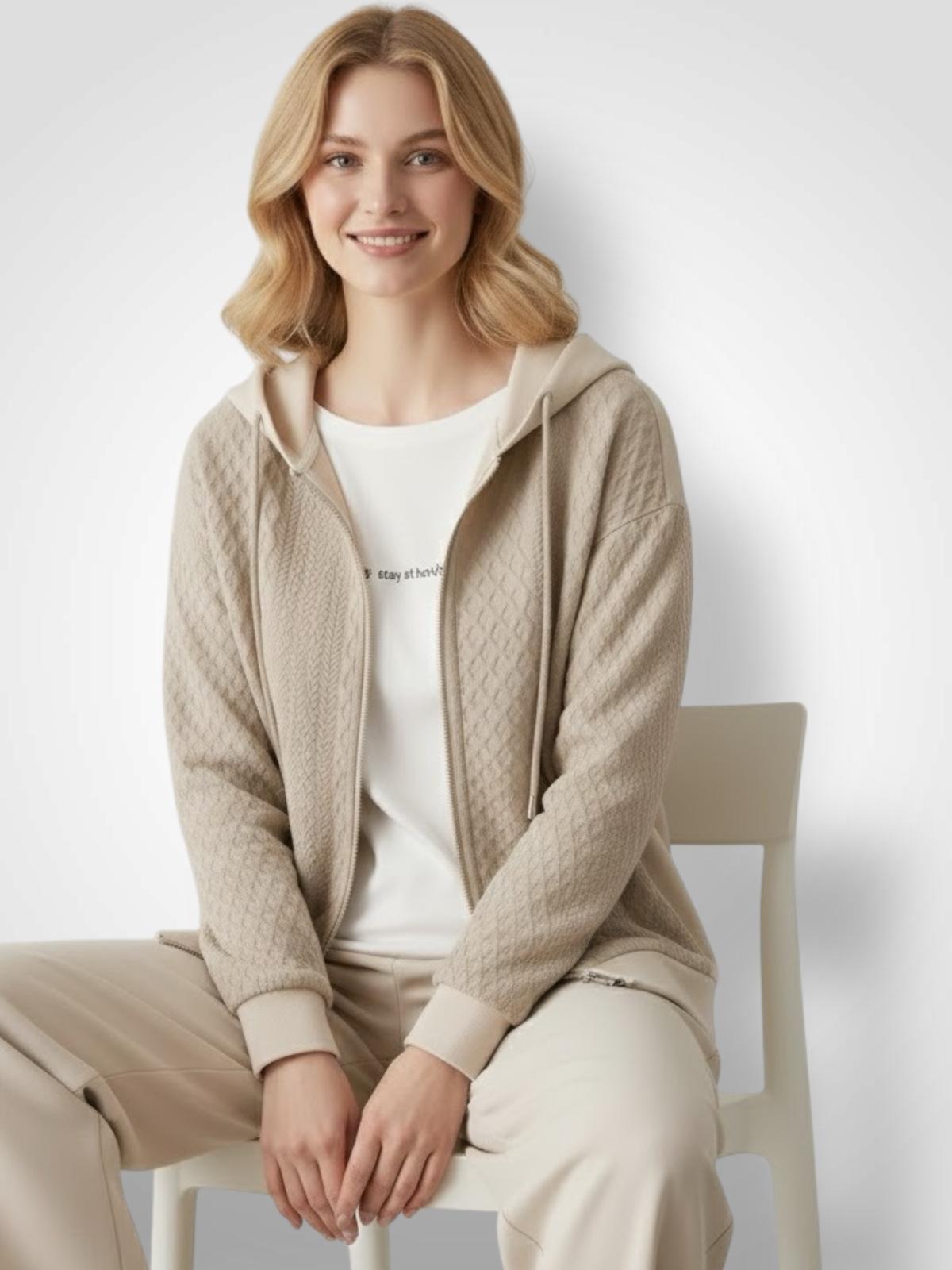 SUDADERA CREMALLERA DETALLES