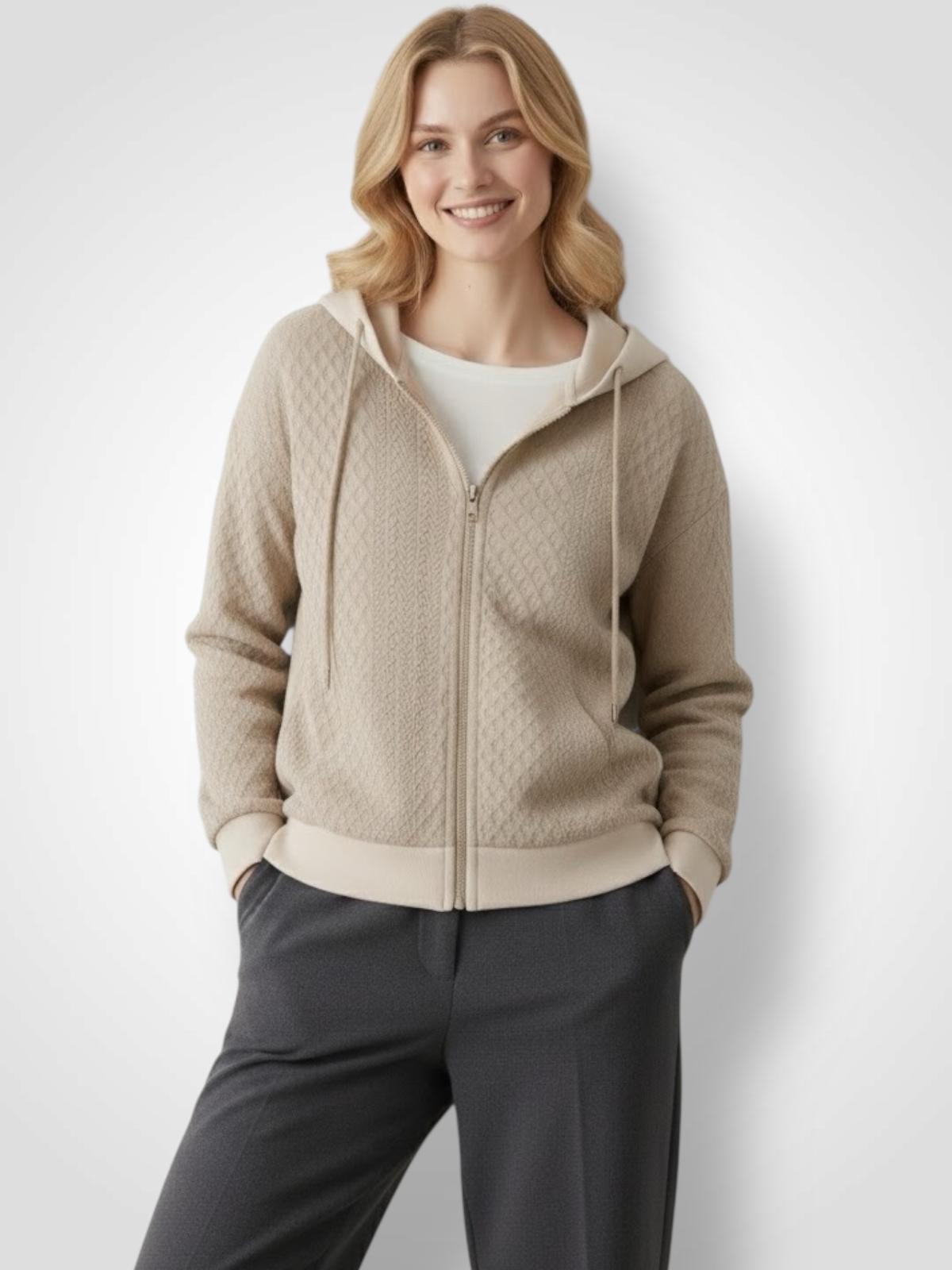 SUDADERA CREMALLERA DETALLES