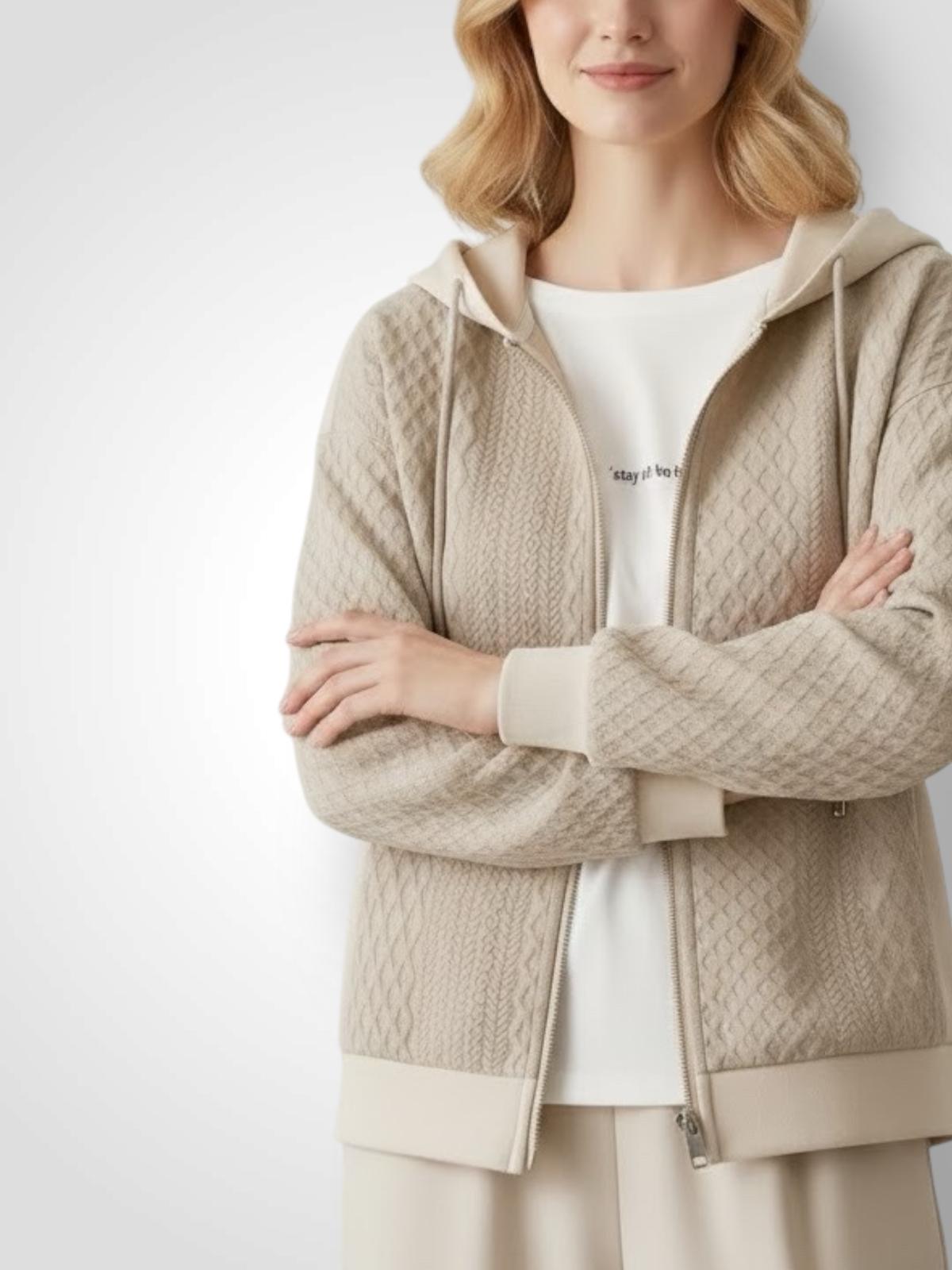 SUDADERA CREMALLERA DETALLES