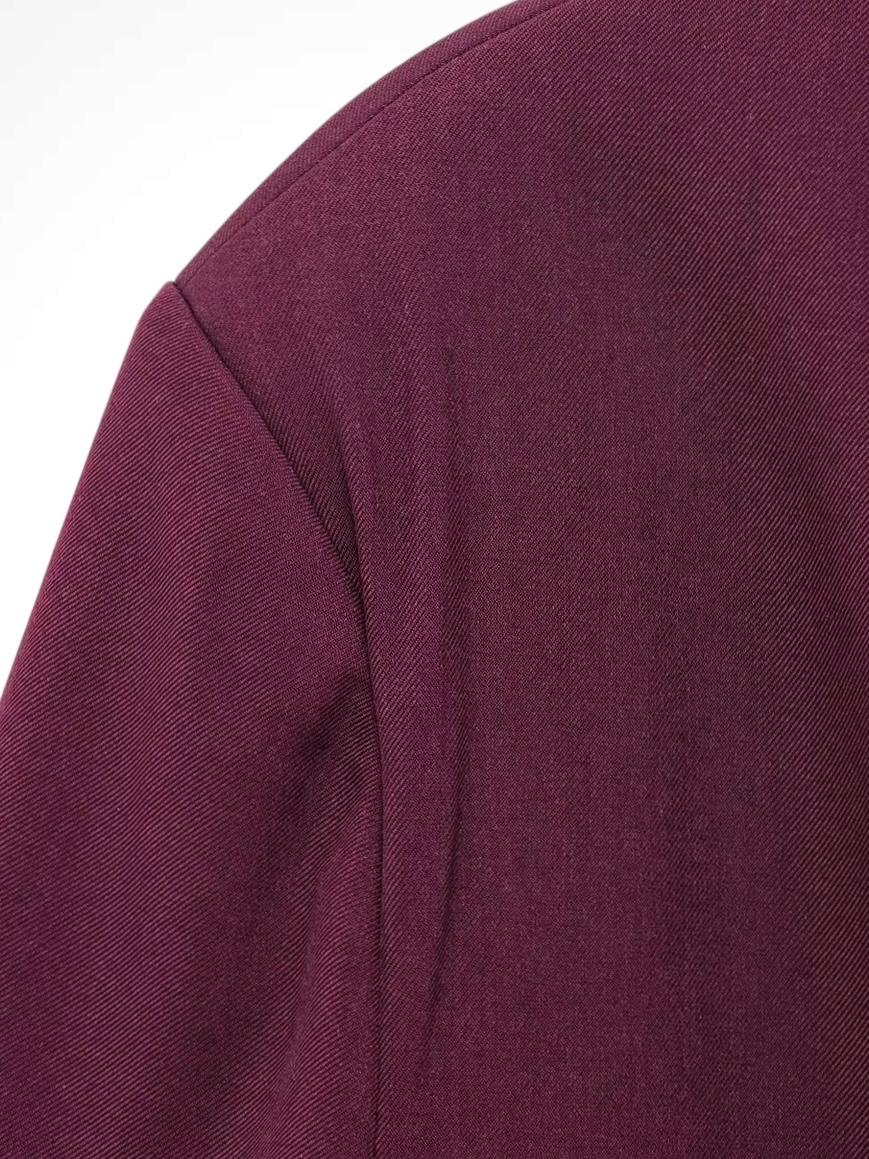 Blazer Burdeos SIGLERWOMAN vista frontal