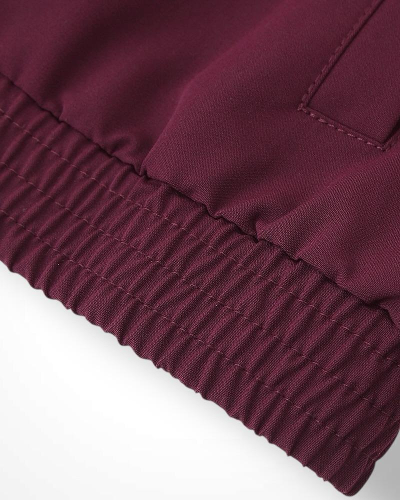 CHAQUETA BOMBER BURDEOS