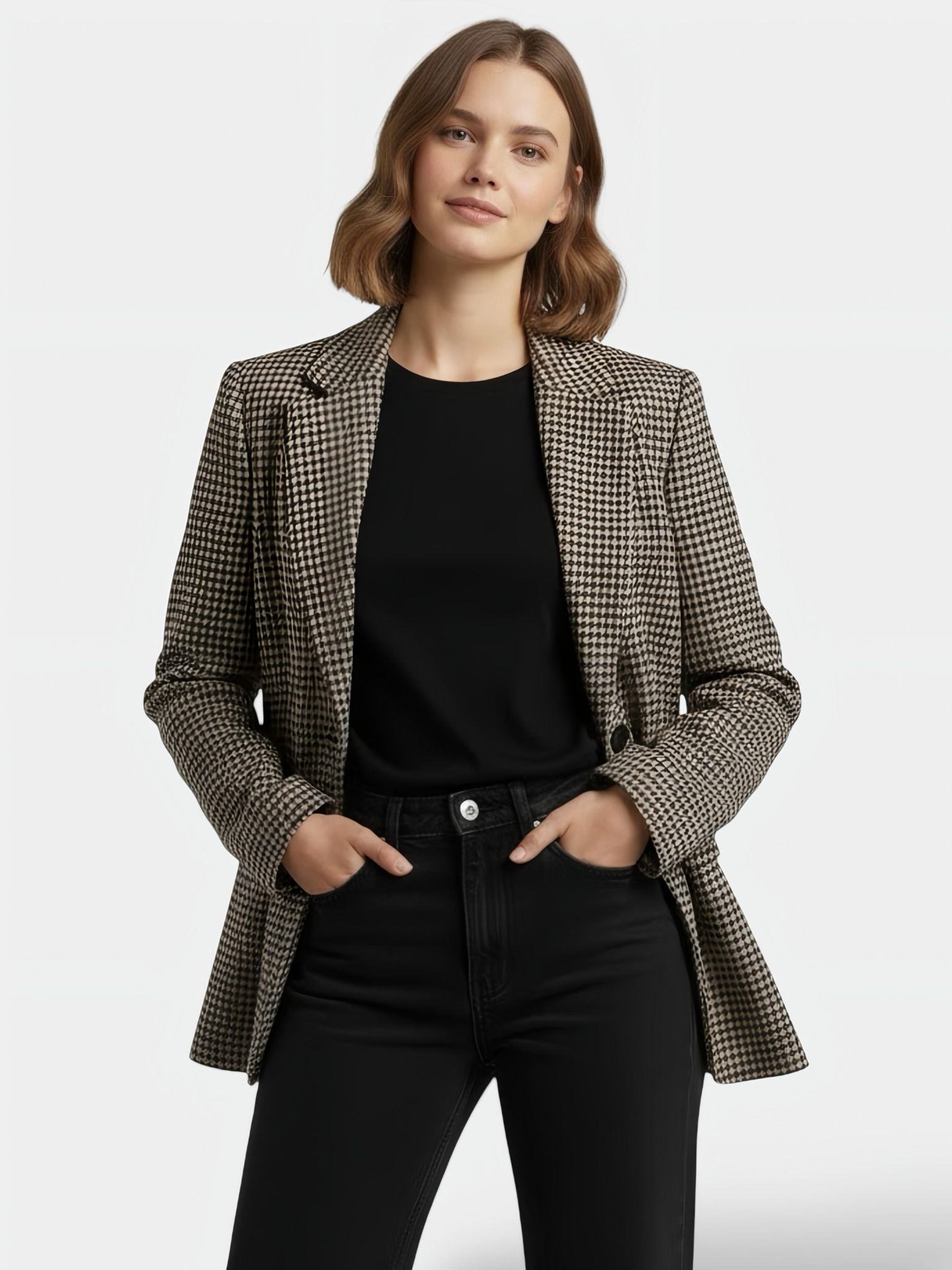 BLAZER PANO CUADROS