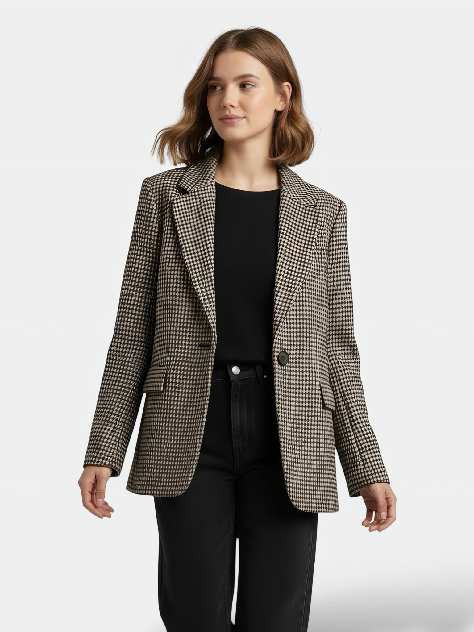 BLAZER PANO CUADROS