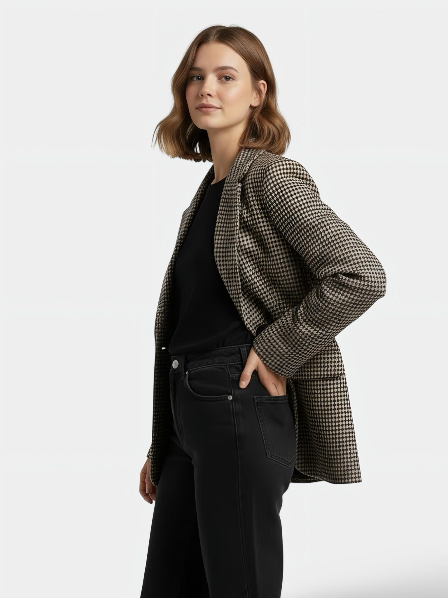 BLAZER PANO CUADROS