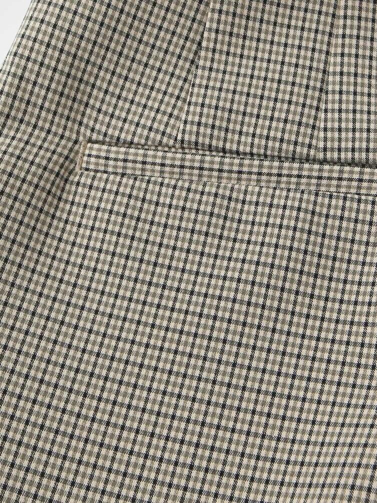 Pantalón Cuadros SIGLERWOMAN detalle estampado cuadros