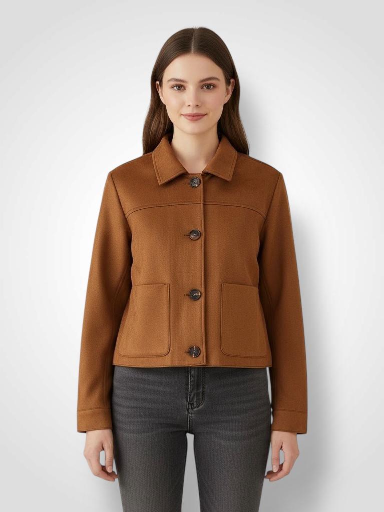 CHAQUETA ANTELINA CORTA