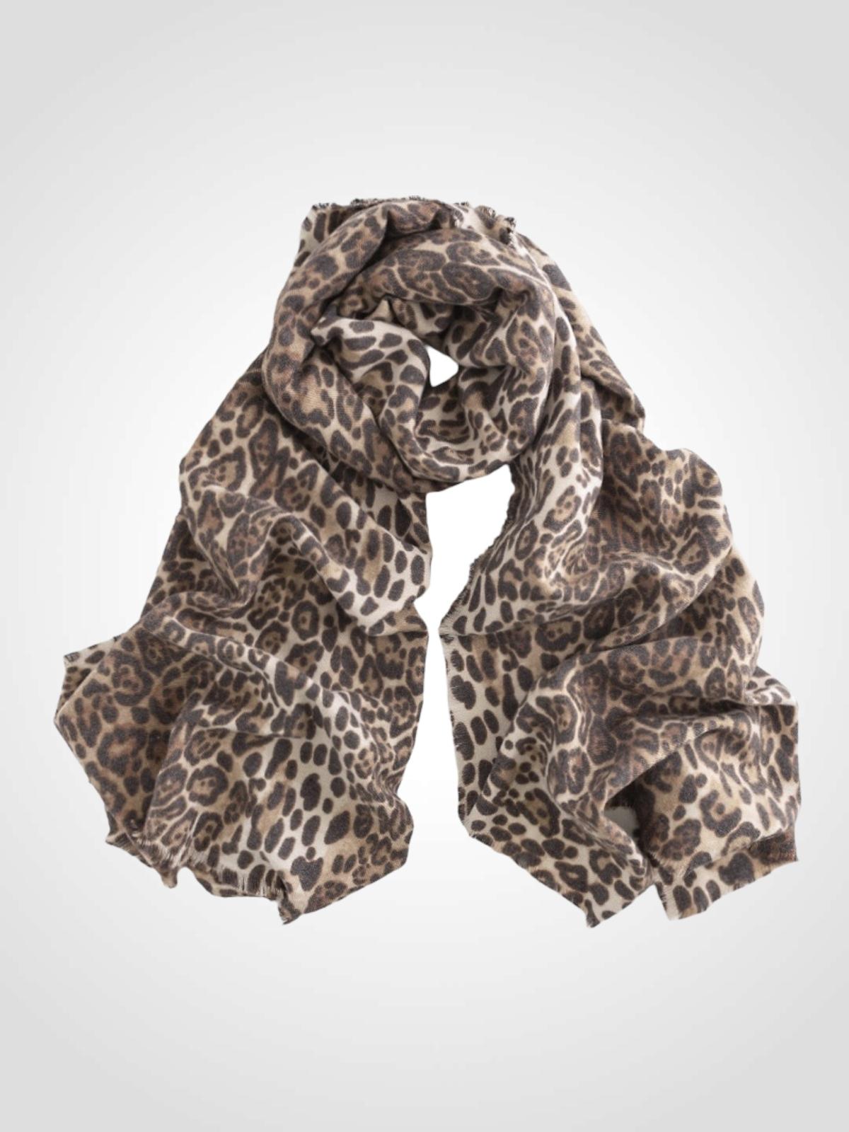 BUFANDA FINA LEOPARDO 60X190 2