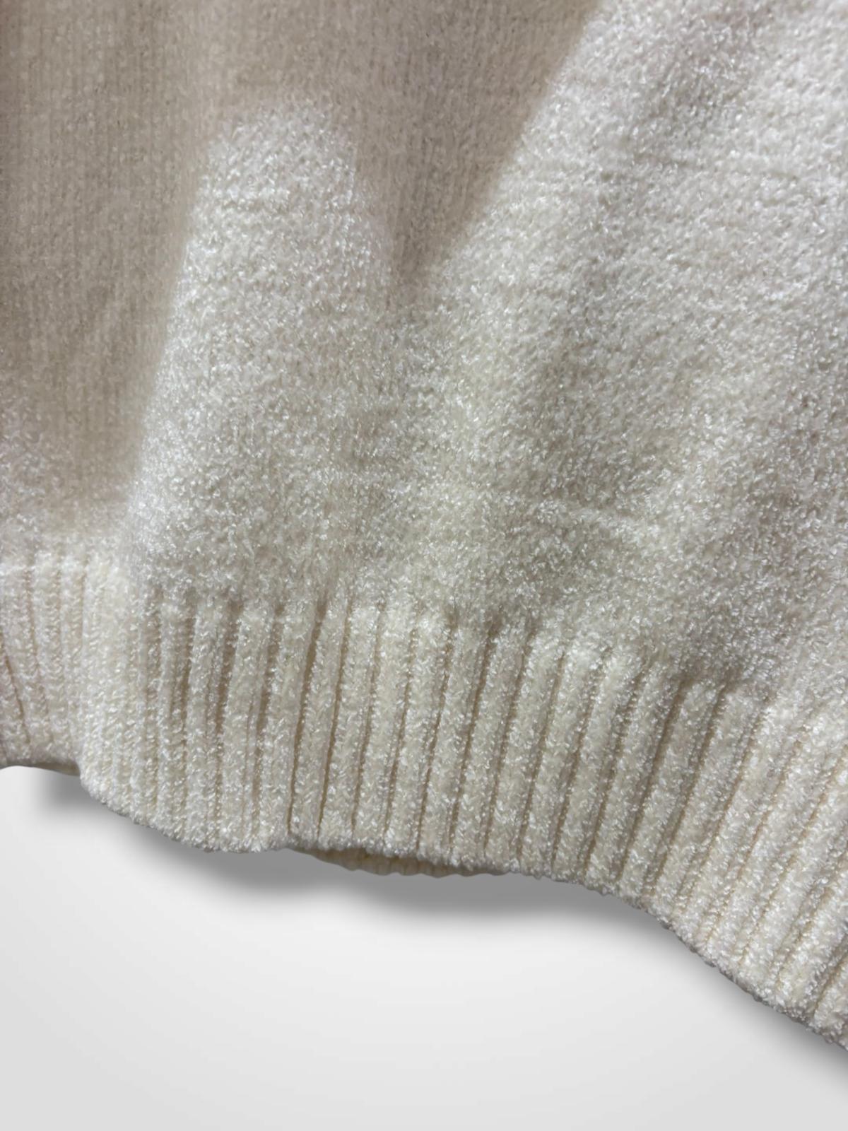 JERSEY CHENILLA CUELLO REDONDO