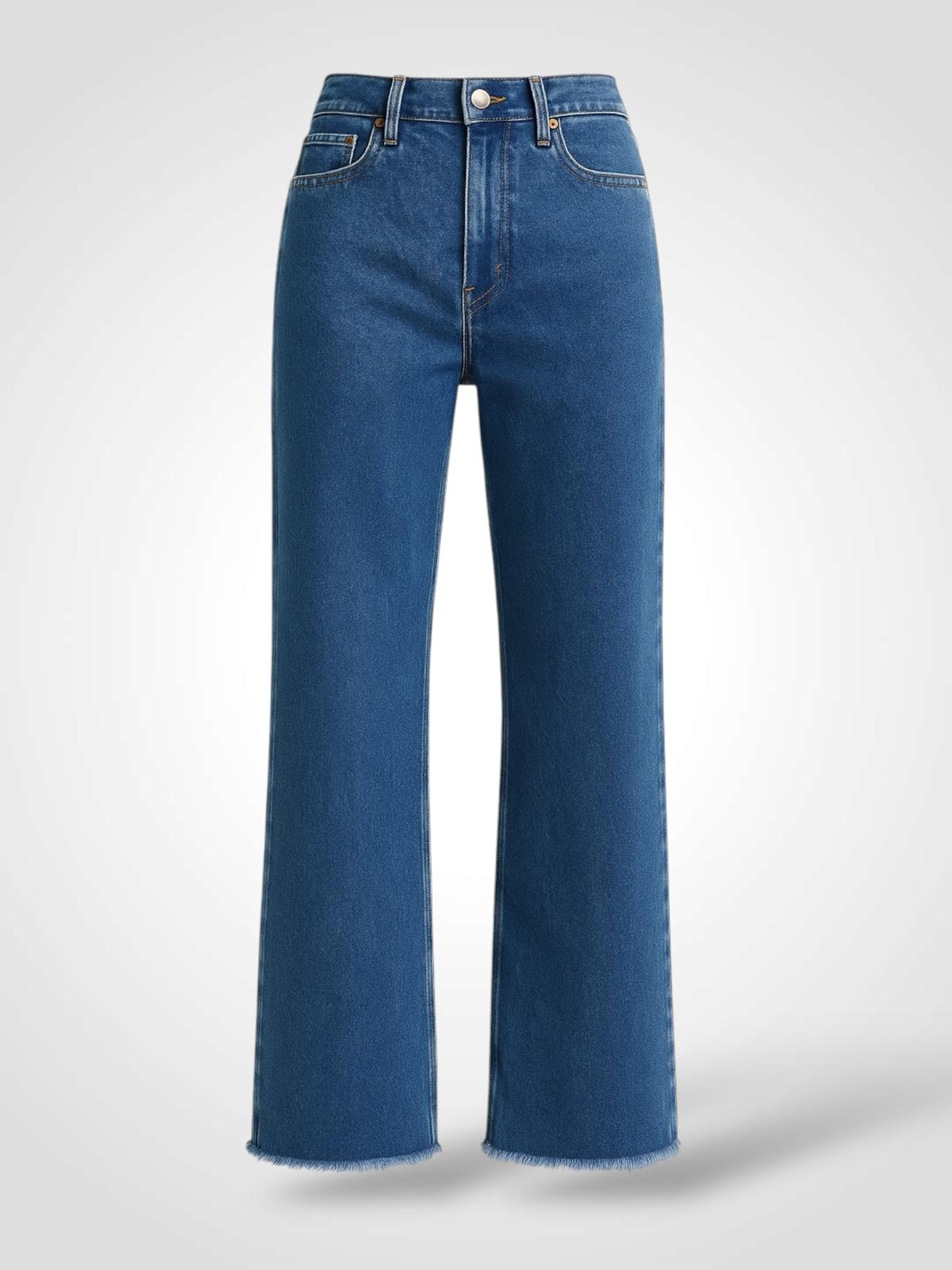 PANTALON WIDE LEG DENIM 