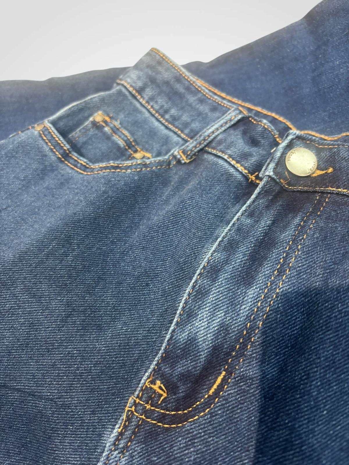 PANTALON WIDE LEG DENIM 