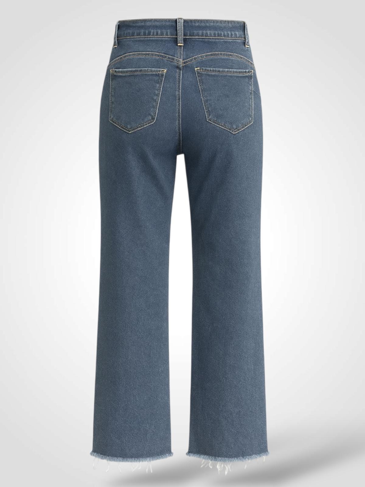 PANTALON WIDE LEG DENIM 