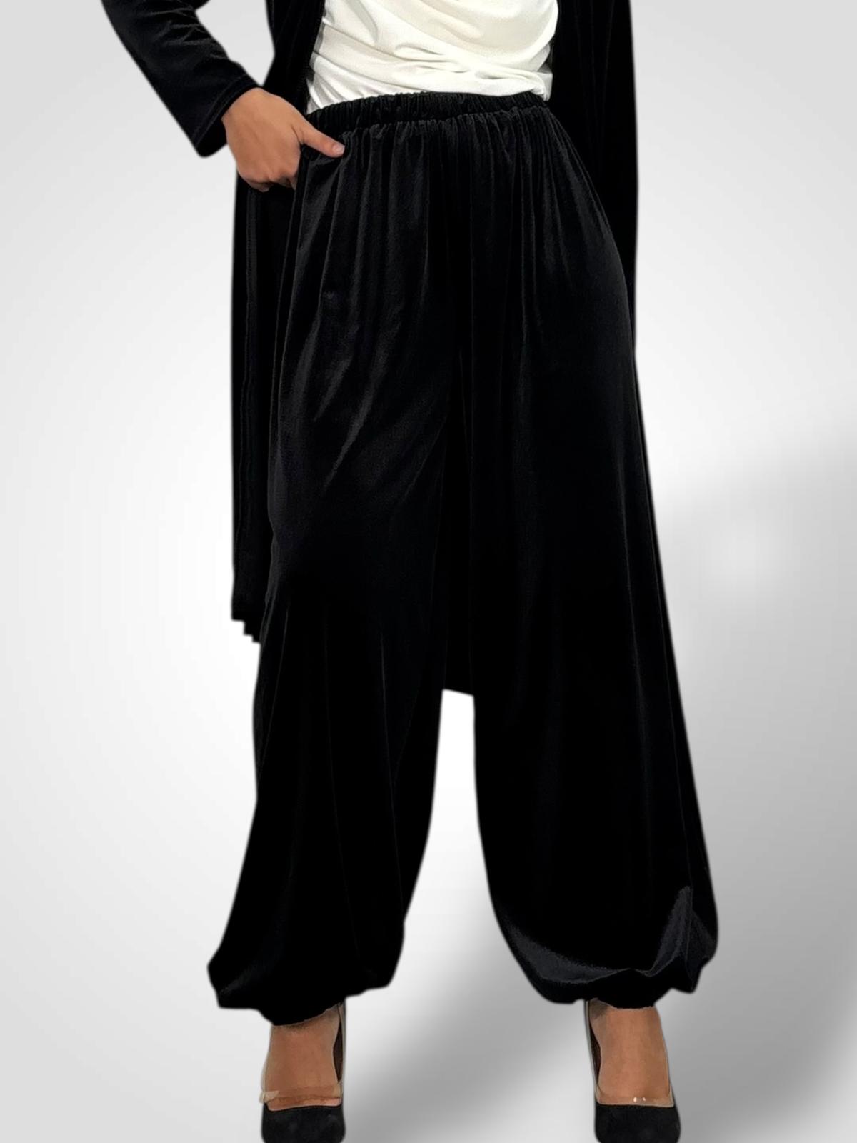 PANTALON BOMBACHO TERCIOPELO