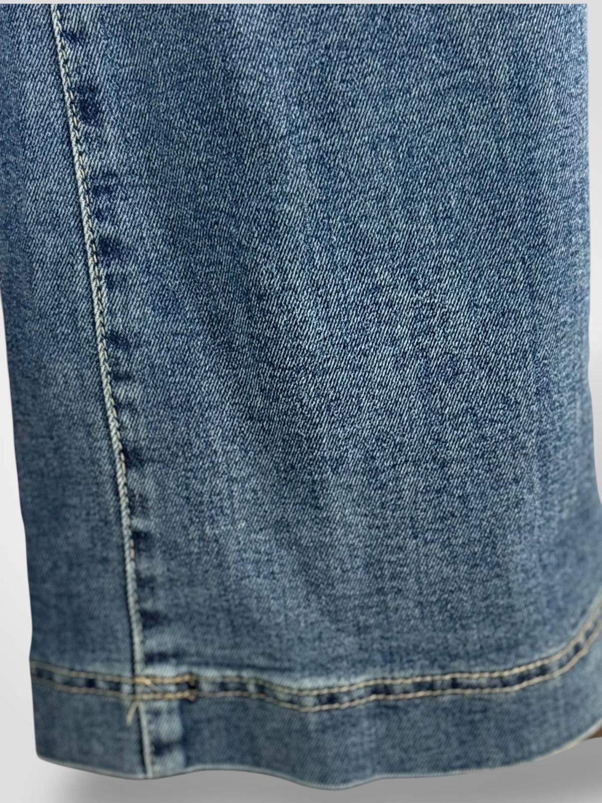 PANTALON WIDE LEG DENIM