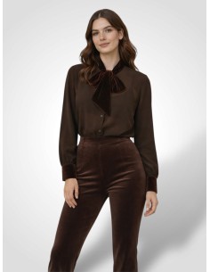 CAMISA GASA LAZO TERCIOPELO 2