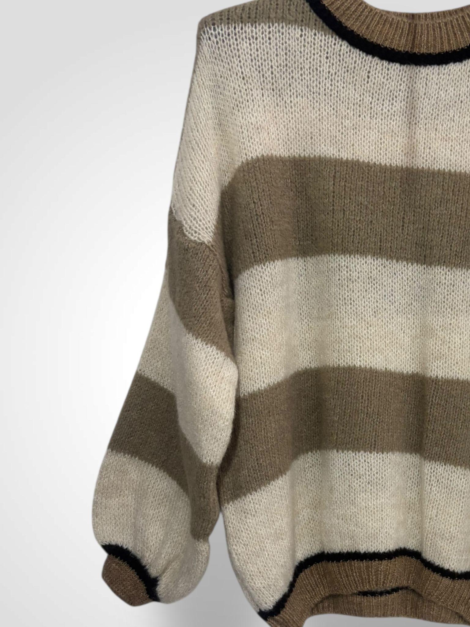 JERSEY CUELLO REDONDO RAYAS