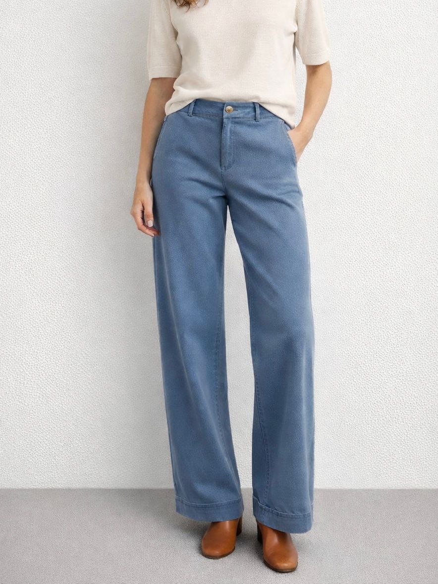 PANTALON DOBLADILLO ELASTICO