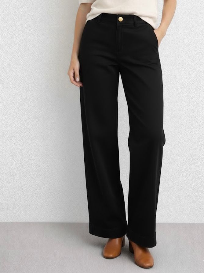 PANTALON DOBLADILLO ELASTICO