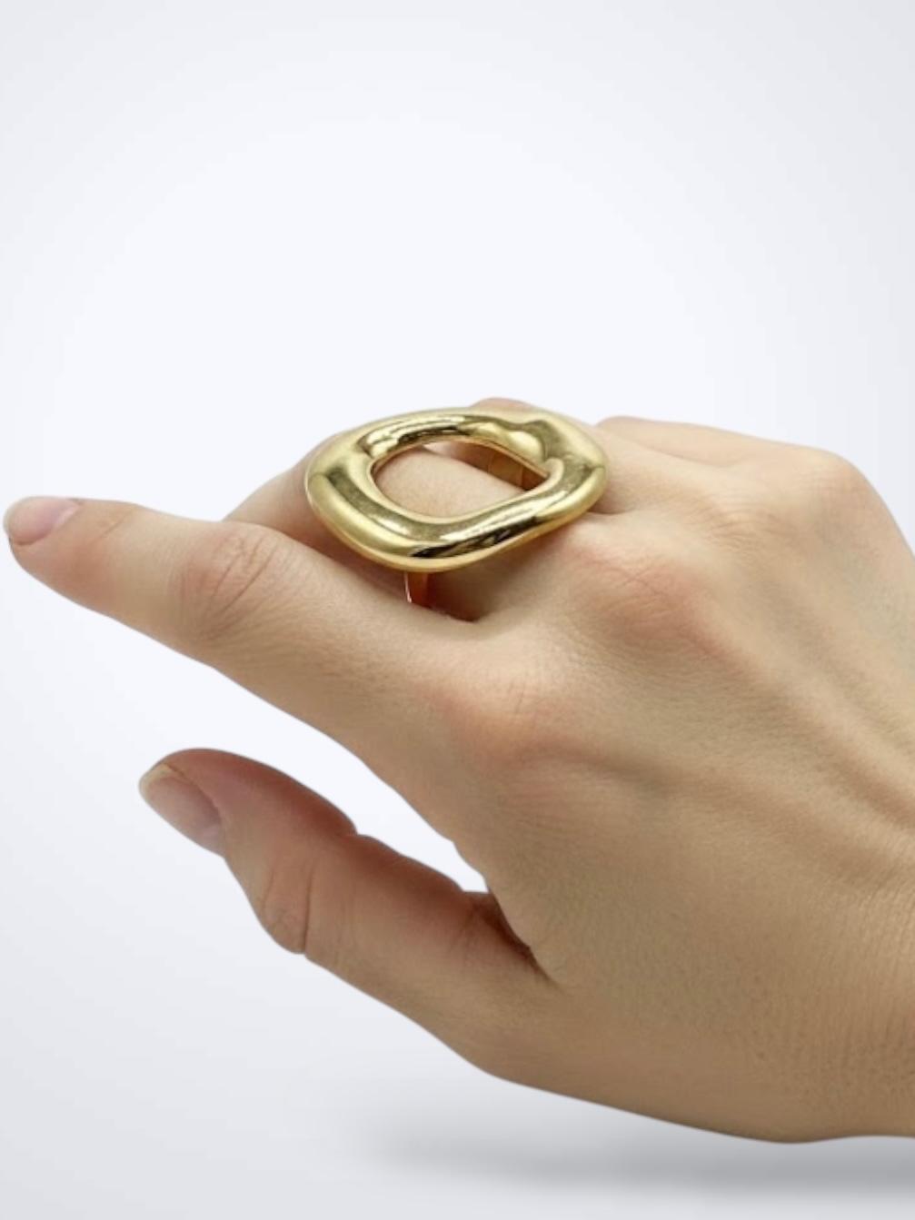 ANILLO ACERO AJUSTABLE