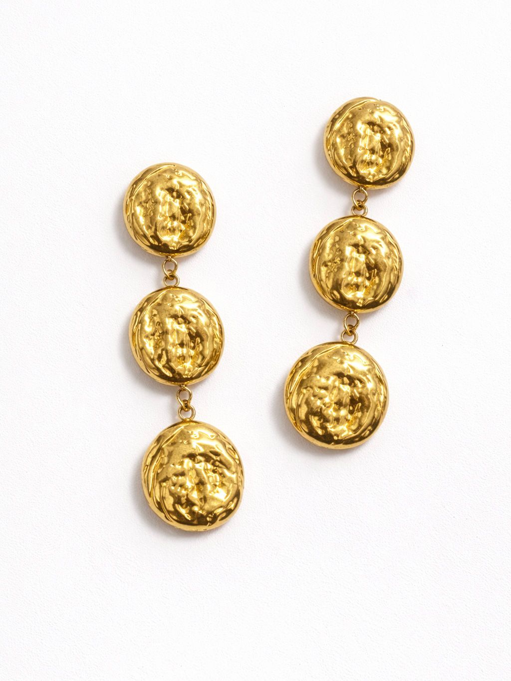 PENDIENTES ACERO TRIPLE