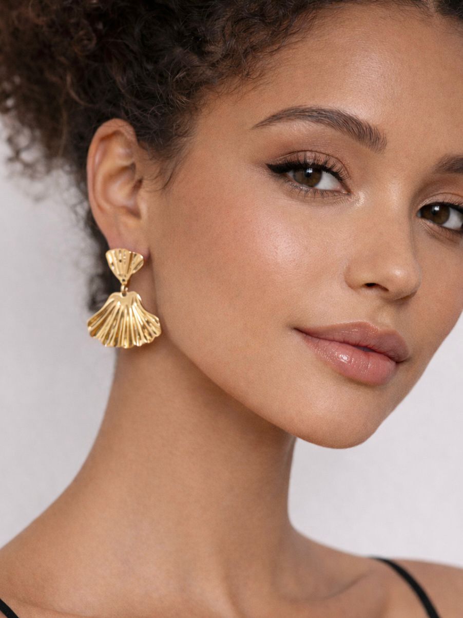 PENDIENTE ACERO HOJA