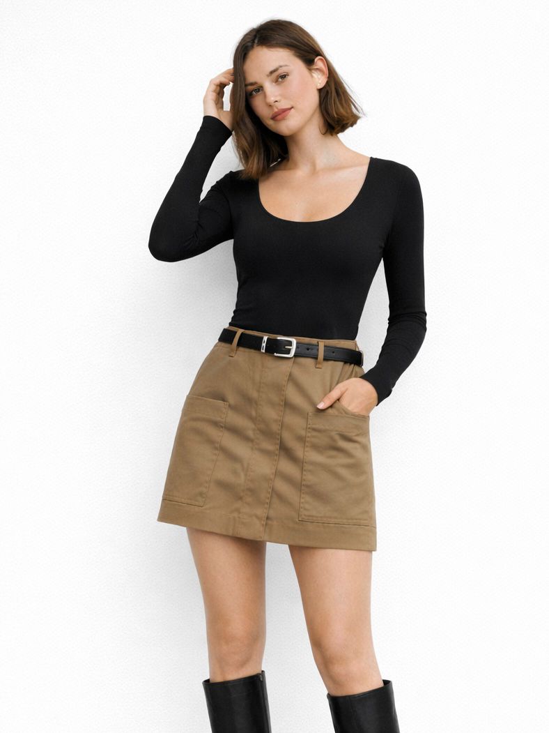 FALDA-PANTALON CARGO
