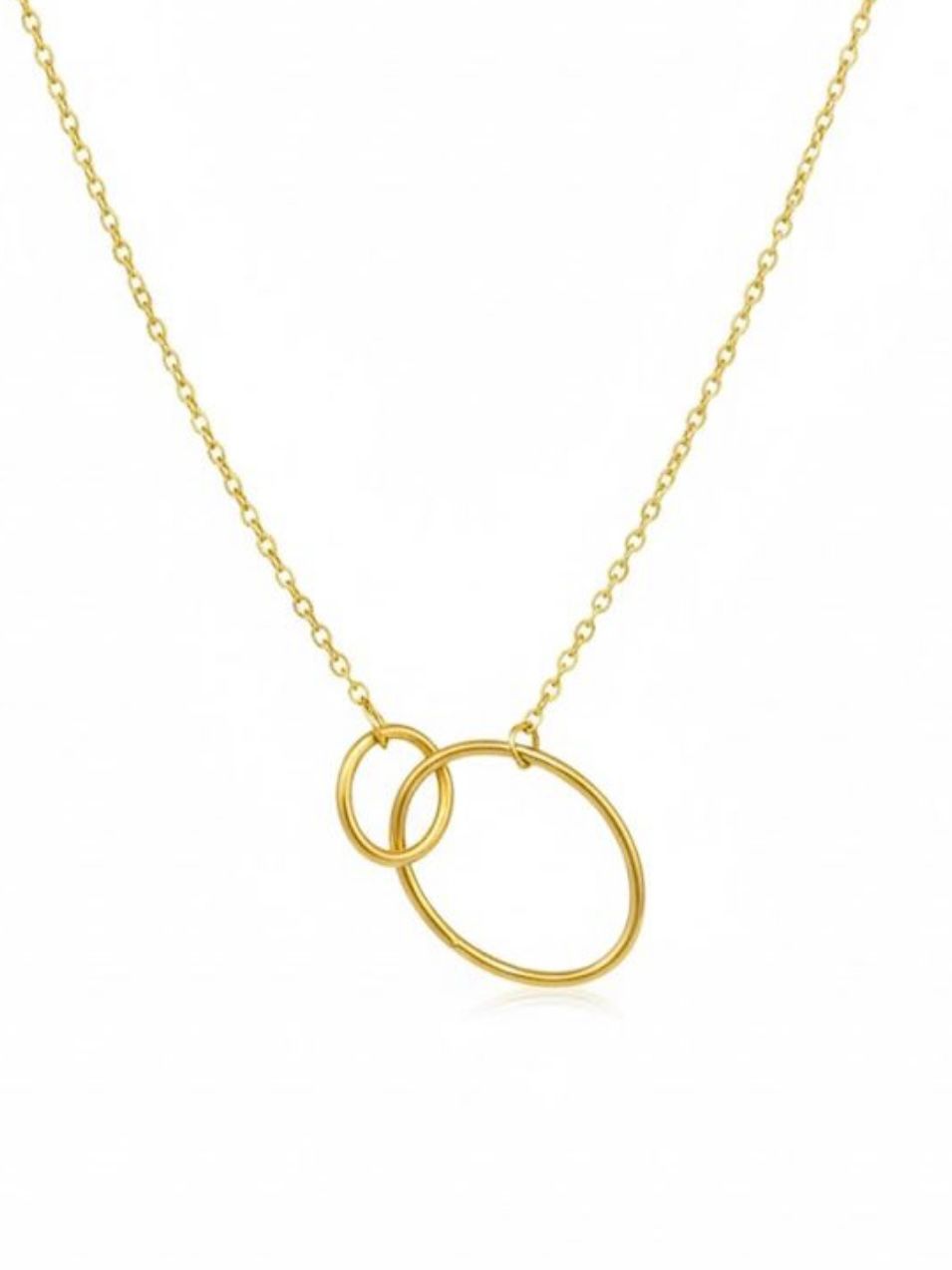 COLLAR ACERO CIRCULOS