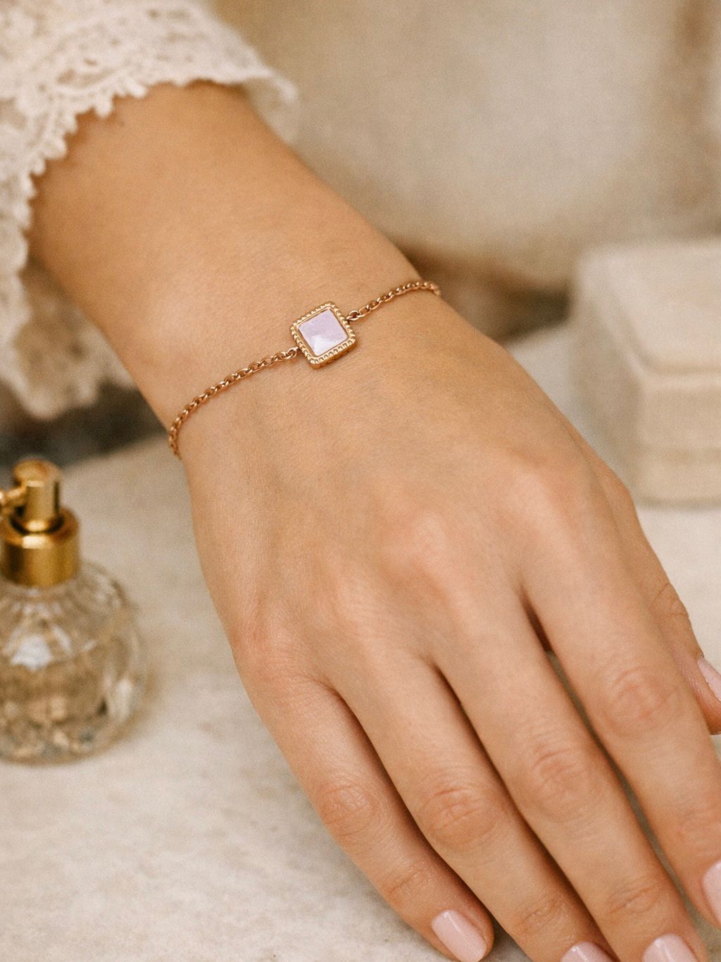 PULSERA  ACERO CRISTINA