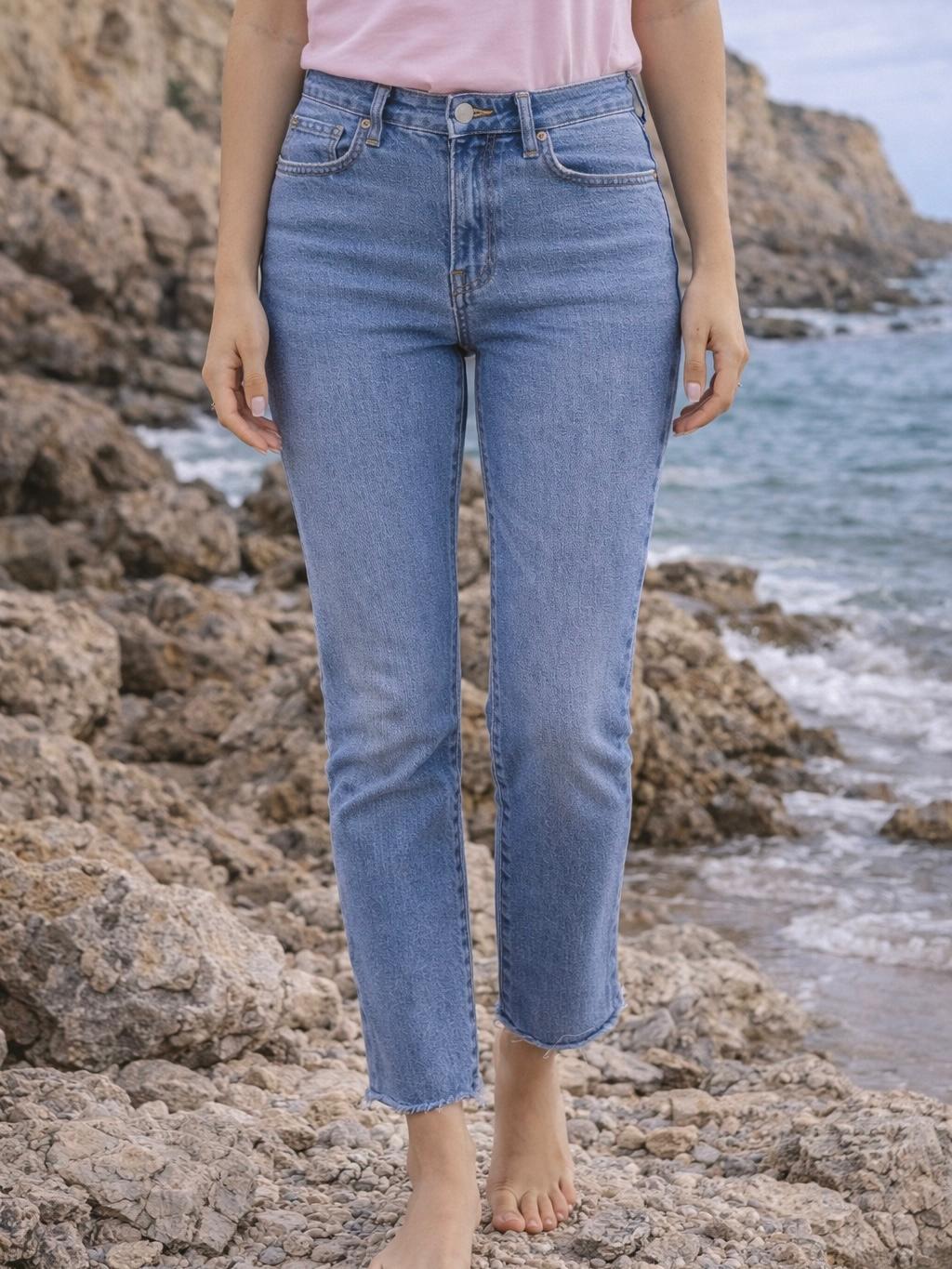 PANTALON DENIM FLARE 