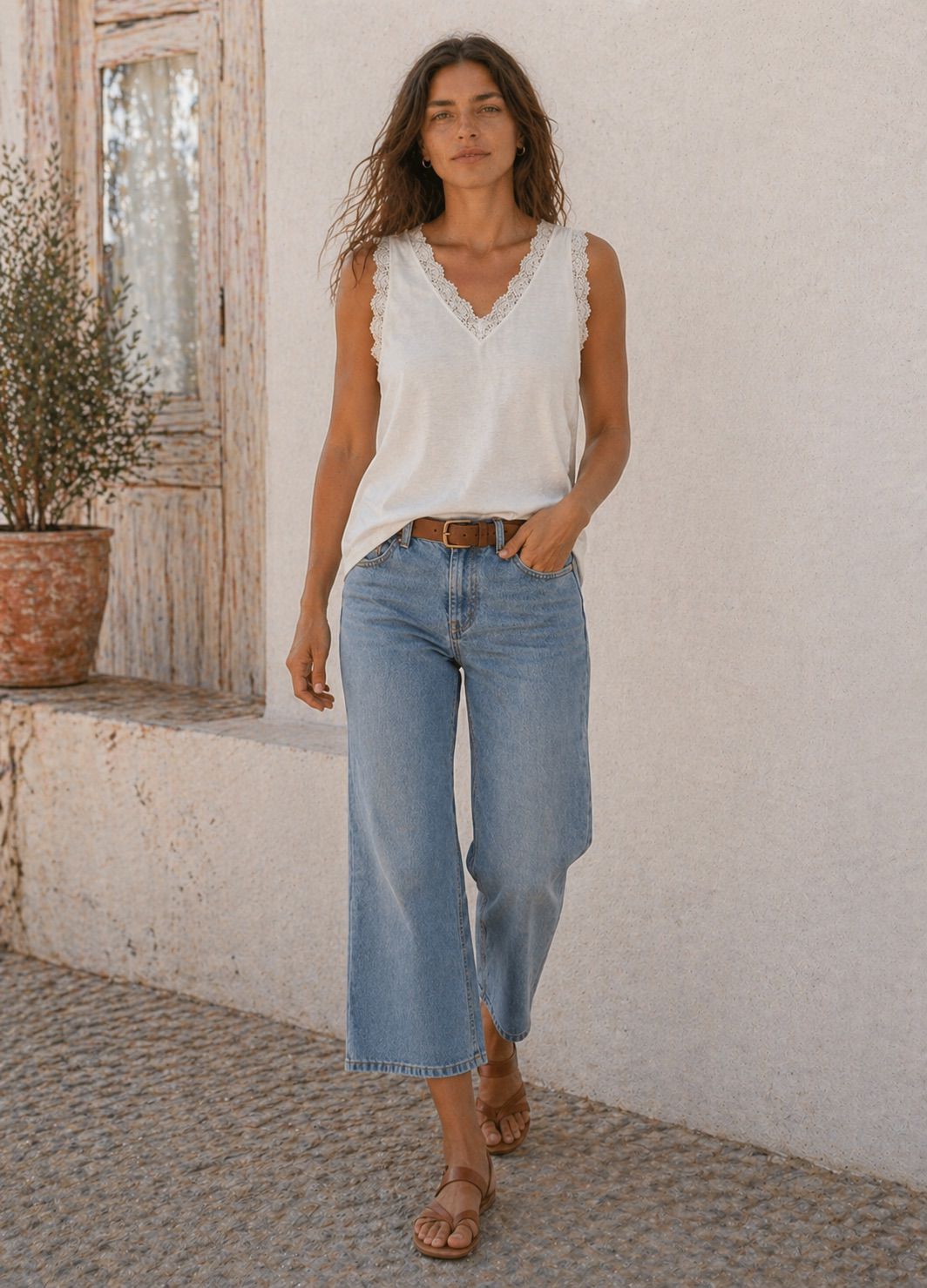 PANTALON CROPPED