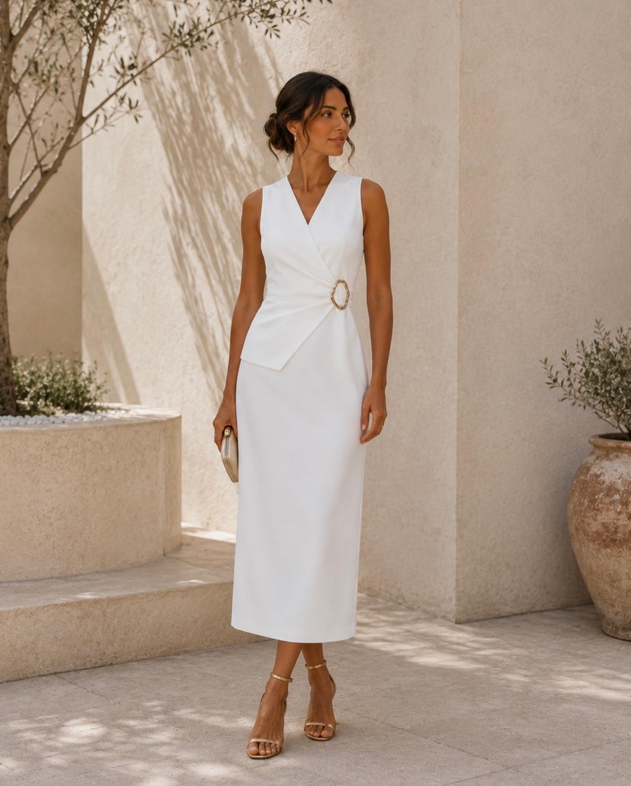 VESTIDO ENTALLADO 