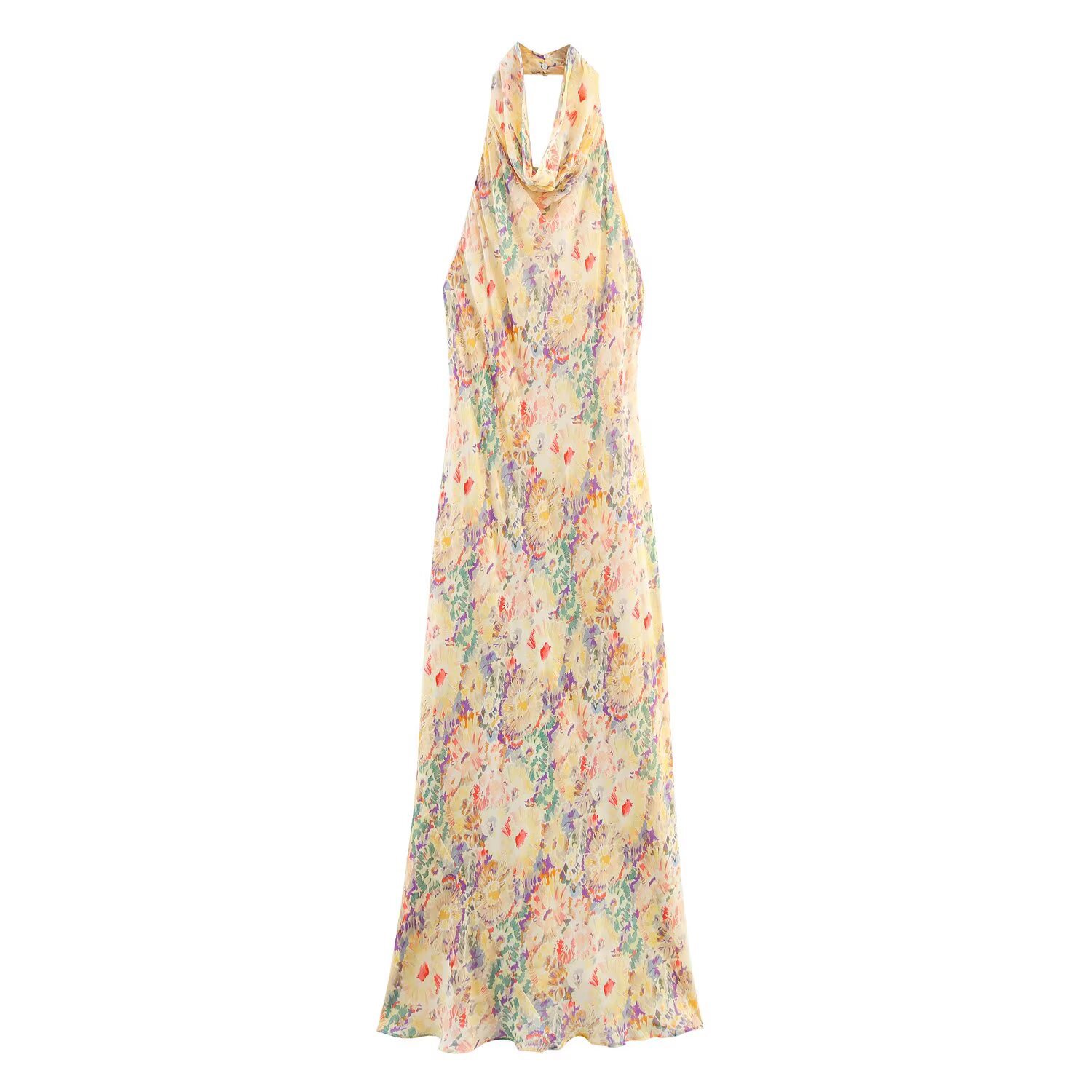 VESTIDO MIDI ESTAMPADO