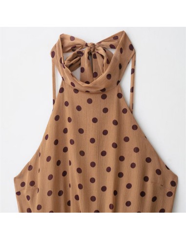 VESTIDO CINTURON LUNARES