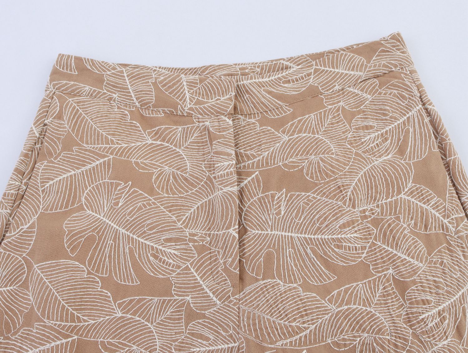 PANTALON BORDADO FLORES 