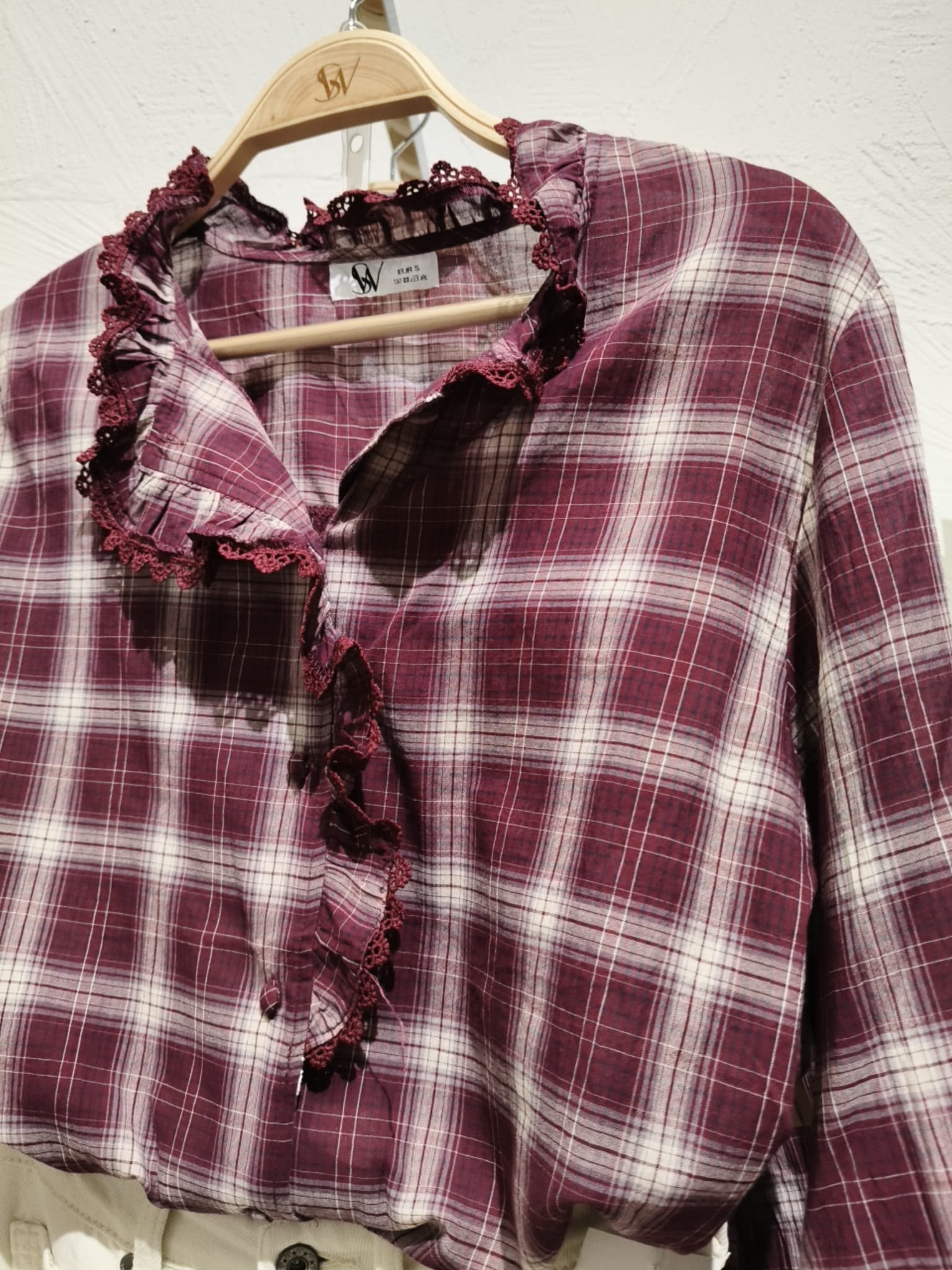 BLUSA CUADROS